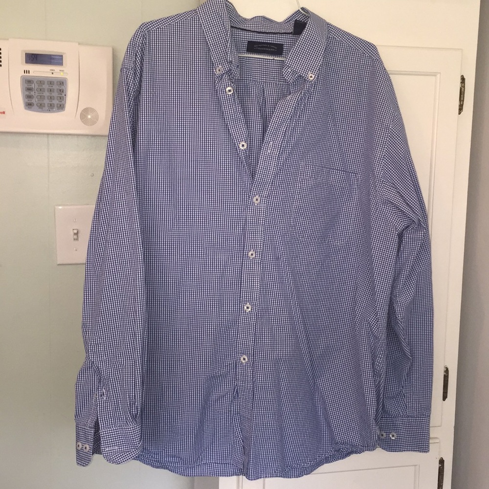 Men’s ‘Roundtree & Yorke’ Button-Up Shirt - Sz XL